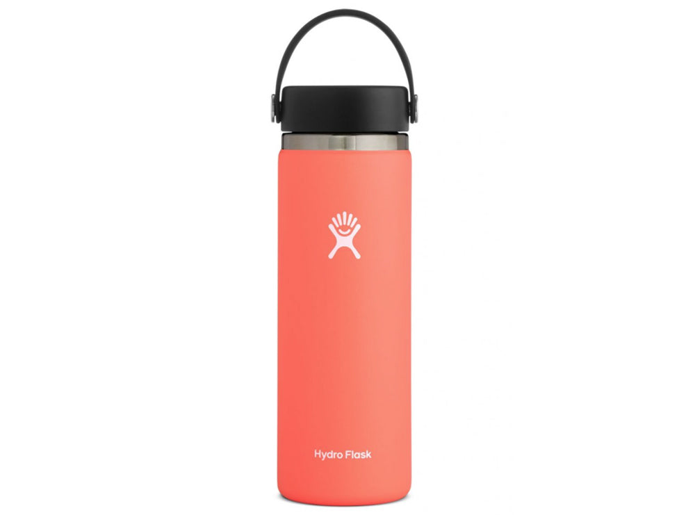 Hydro Flask Water Bottle Wide Mouth Straw Lid 20 Oz, Hibiscus