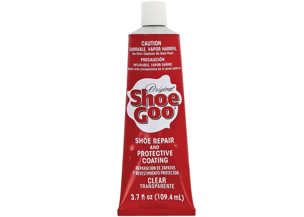 Shoegoo 3.7 Oz Clear Adhesive for Repairing and Rebuilding Worn Shoes