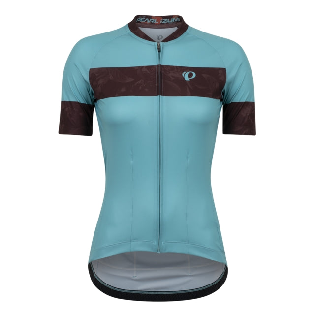 Pearl Izumi Attack Jersey Mystic Blue/Cacao Floral