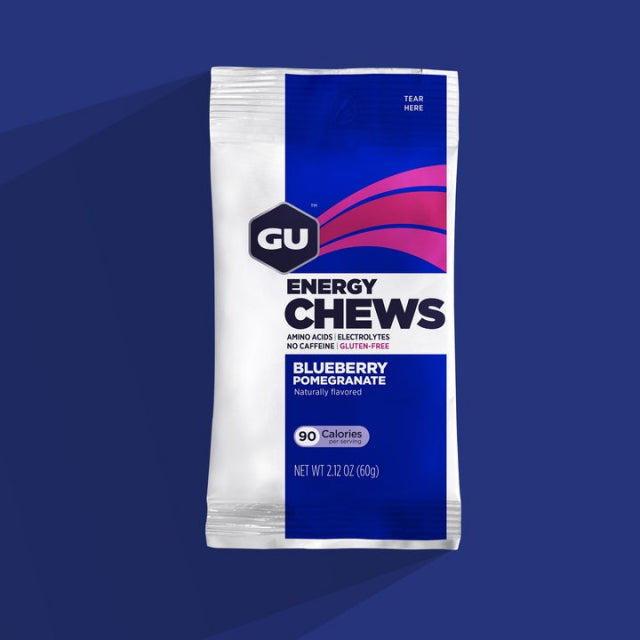 Gu Energy Energy Chews Double Serving Blueberry Pomegranate