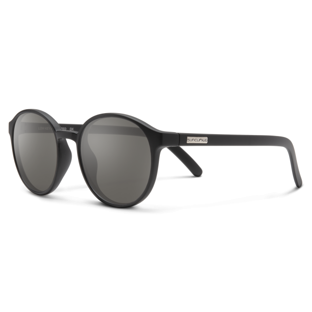 Suncloud Optics Low Key Matte Black + Polarized Gray