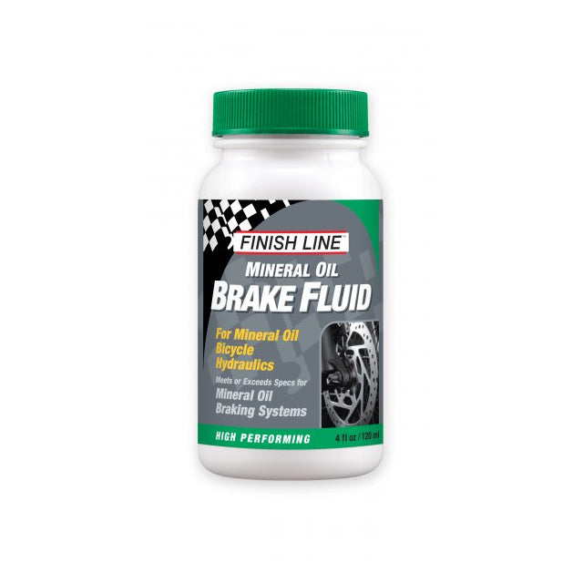 Finish Line Mineral Oil Brake Fluid - 4oz - Bottle