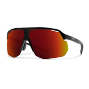 Smith Optics Motive Black - ChromaPop Red Mirror