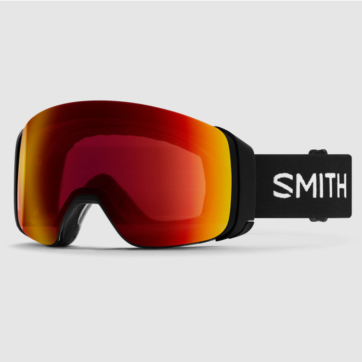 Smith 4D MAG Black + ChromaPop Sun Red Mirror Lens