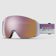 Smith 4D MAG Lunar Fog Split + ChromaPop Everyday Rose Gold Mirror Lens