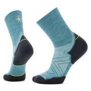 Smartwool Run Mid Crew Socks Cascade Green