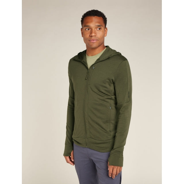 Icebreaker Merino 260 Quantum Ls Zip Hoodie Loden