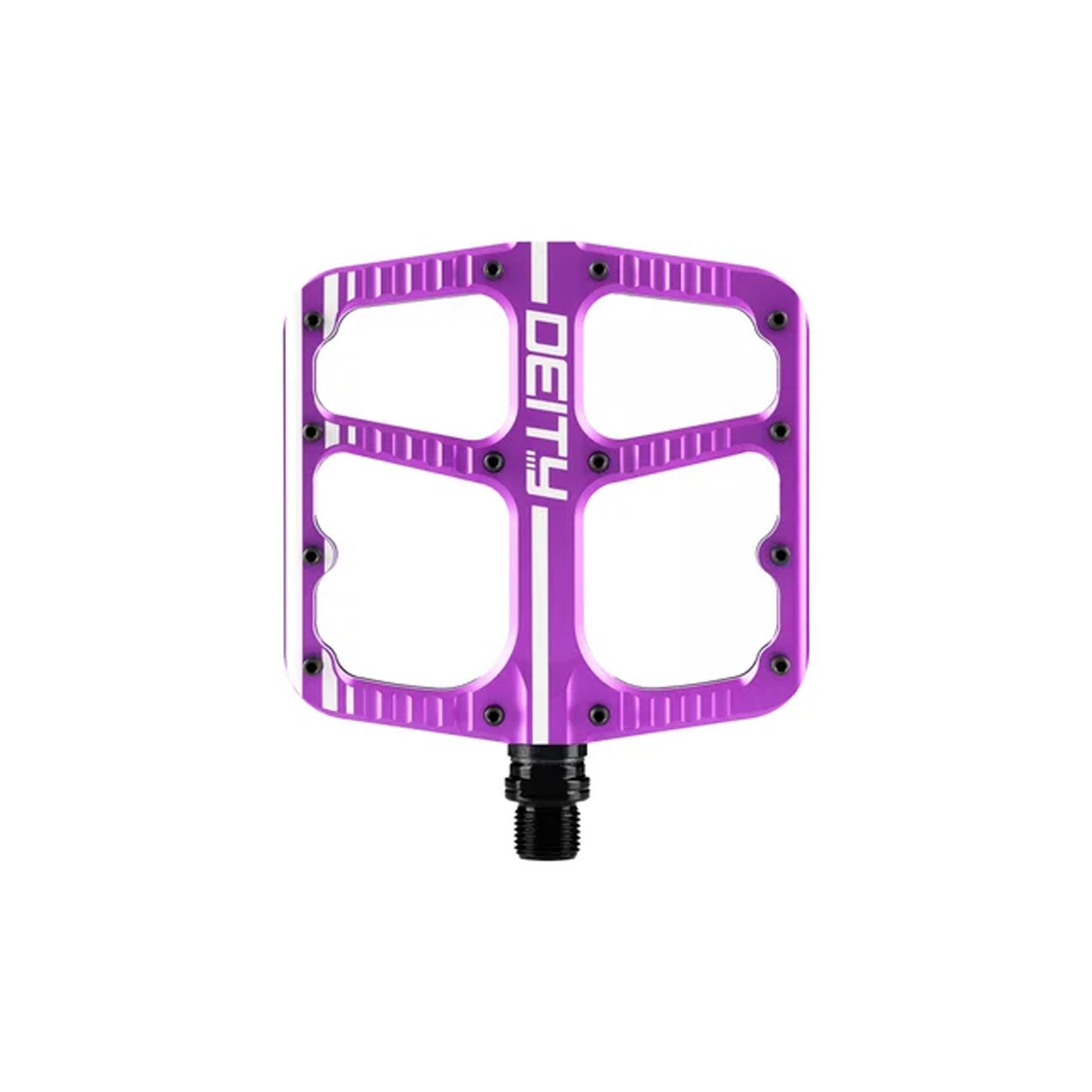 Deity Components Flat Trak Pedals Purple