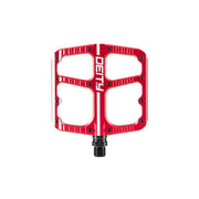 Deity Components Flat Trak Pedals Red