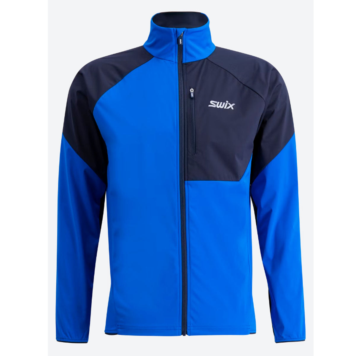 Swix Men's Focus Wind Jacket Active Blue/Dark Navy