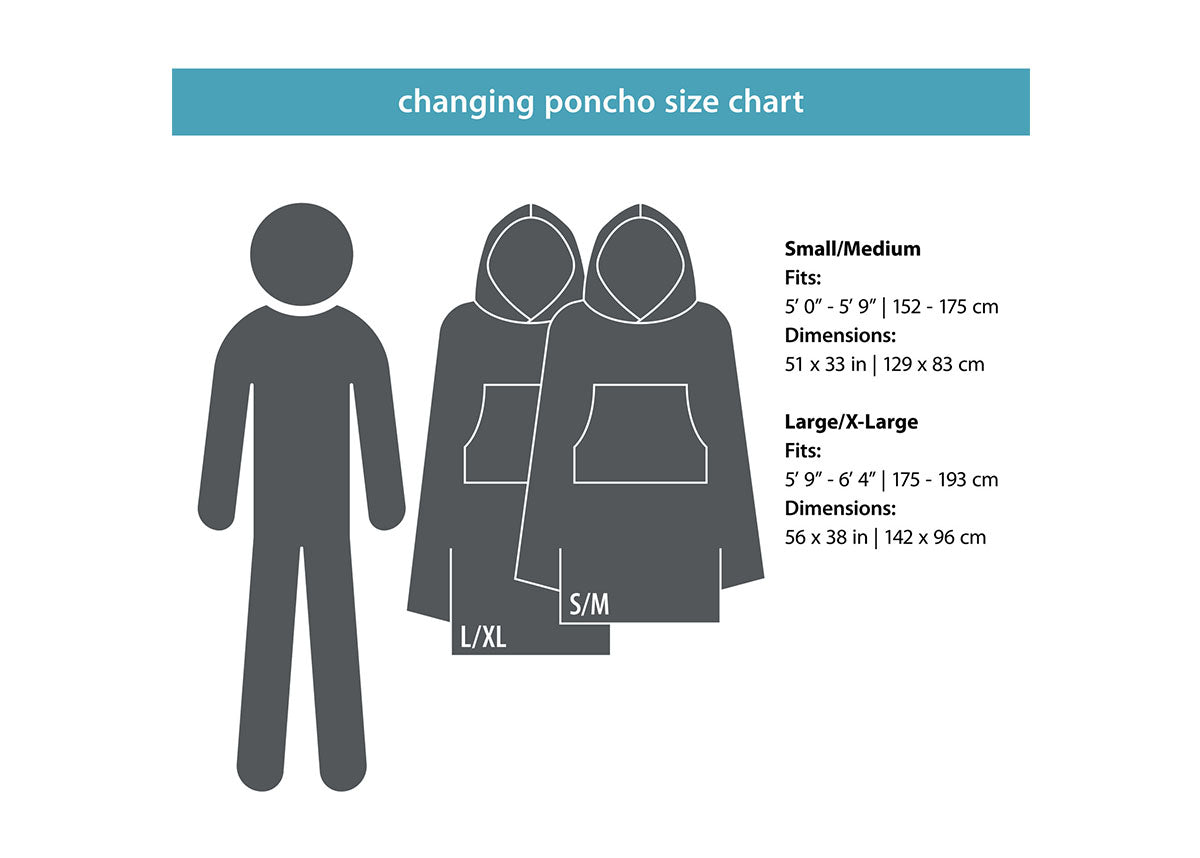 PackTowl Changing Poncho