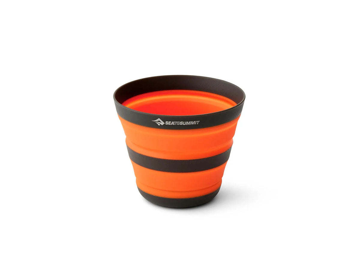 Sea to Summit Frontier Ultralight Collapsible Cup PuffinsBill Orange