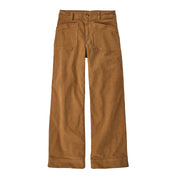 Patagonia Women's Wide-Leg Corduroy Pants Nest Brown