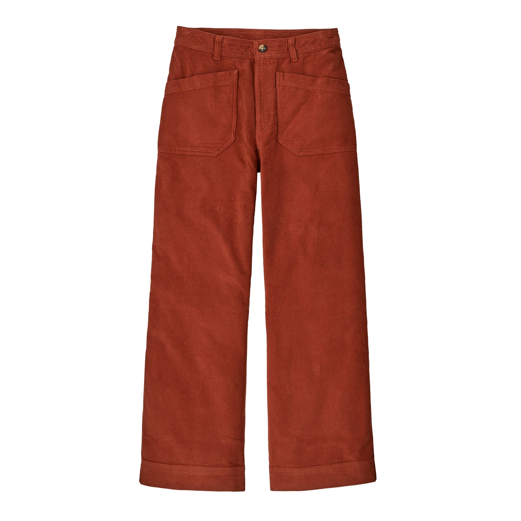 Patagonia Women's Wide-Leg Corduroy Pants Burnished Red