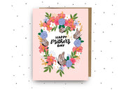 Butterfly Floral Happy Mother's Day Card - Idaho Mountain Touring