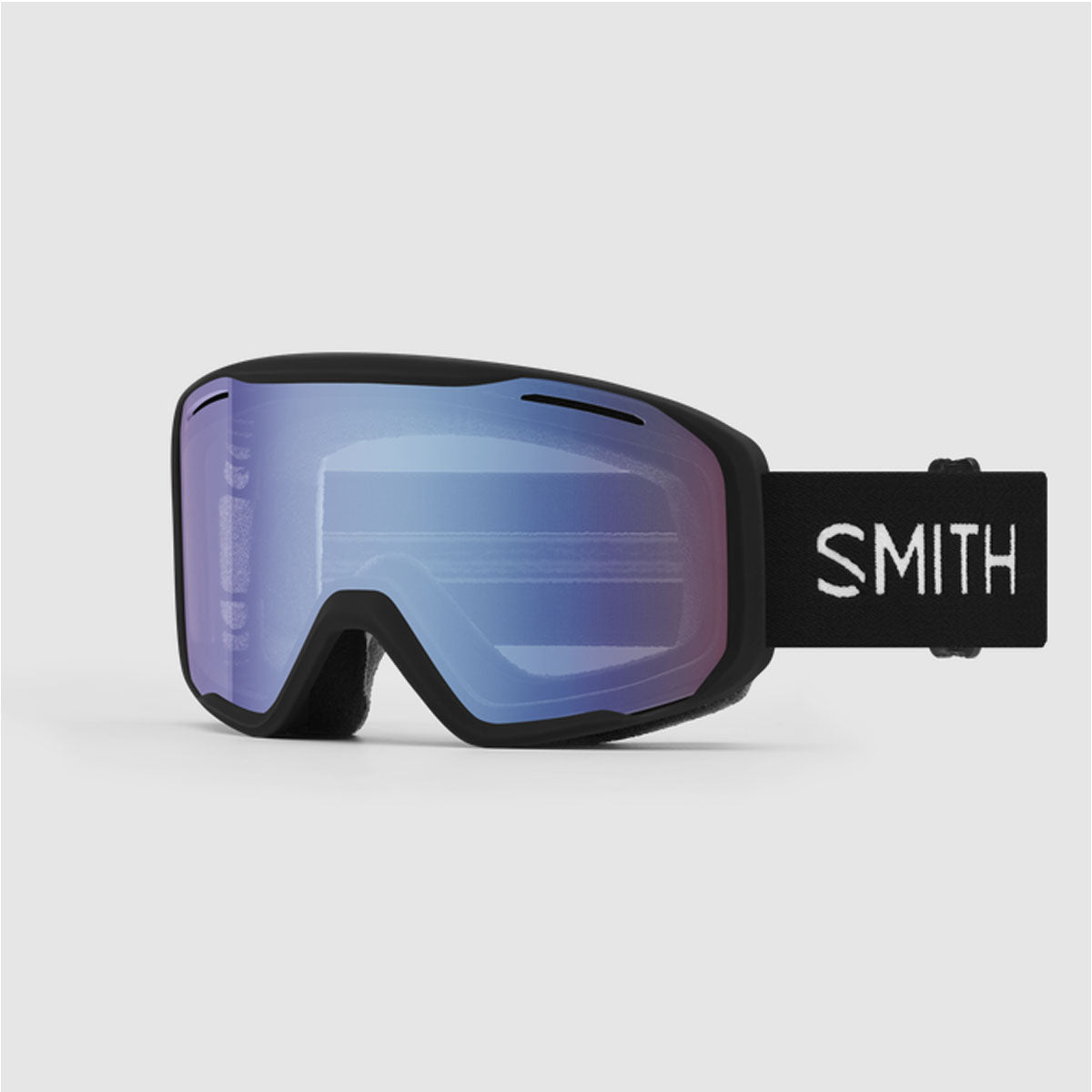 Smith Blazer Black + Blue Sensor Mirror Lens