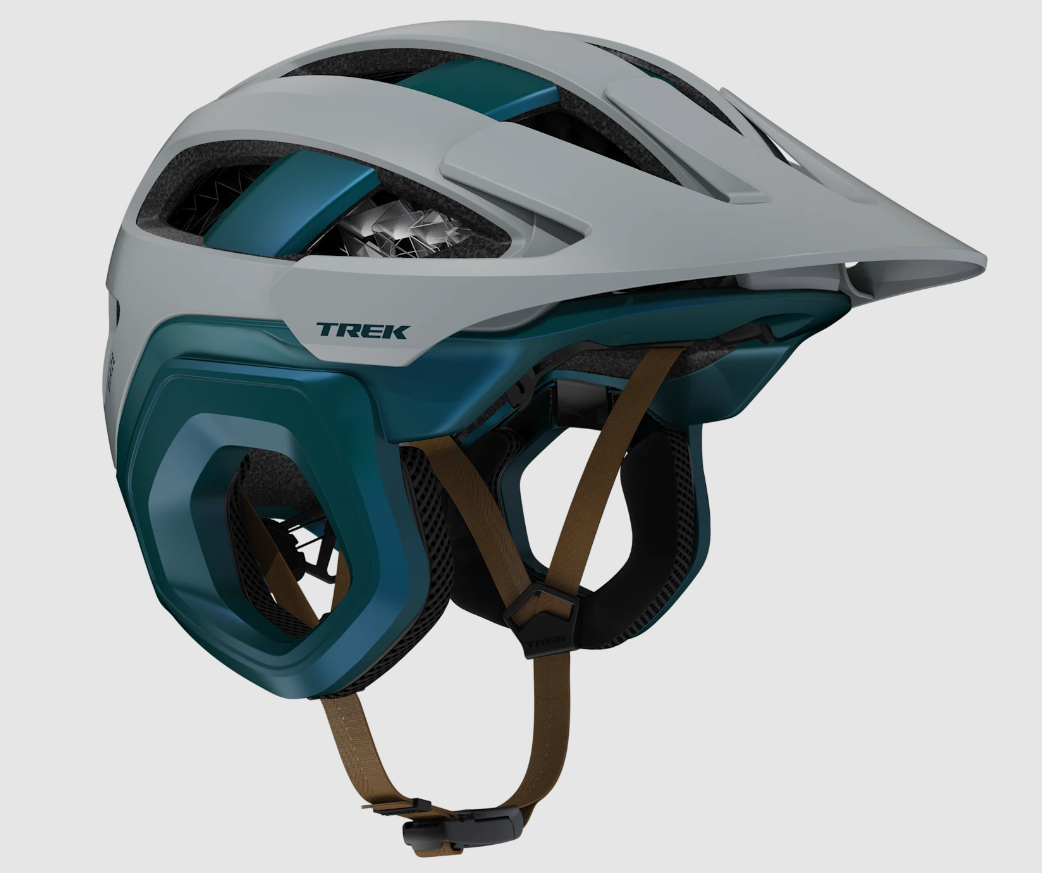 Trek Blaze WaveCel Mountain Bike Helmet Gravel/Dark Aquatic