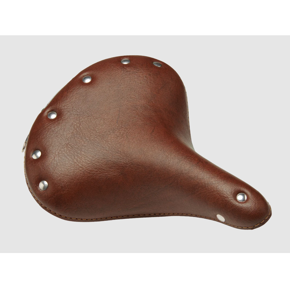 Electra Classic Faux Leather Bike Saddle Brown Leather