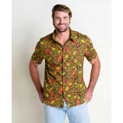 Toad&Co. Men's Fletch Short Sleeve Shirt Chive Fruit Print