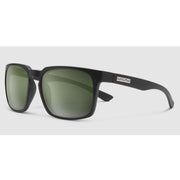 Suncloud Optics Hundo Matte Black + Polarized Gray Green Lens