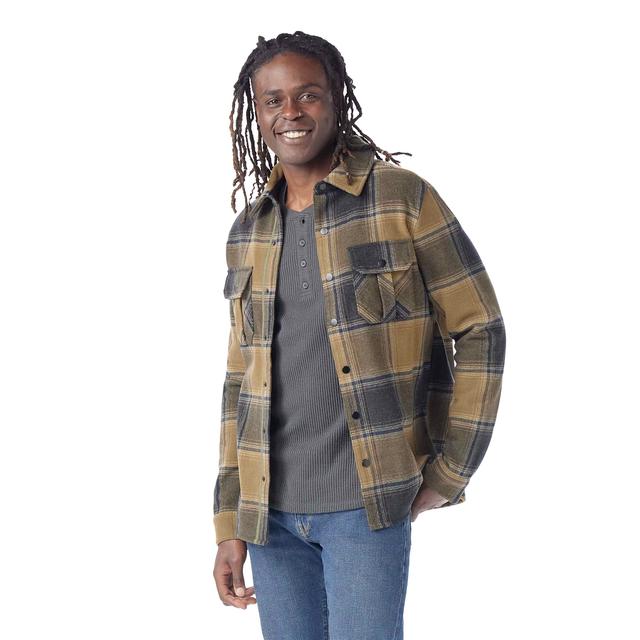 Smartwool Anchor Line Shirt Jacket Winter Moss Plaid