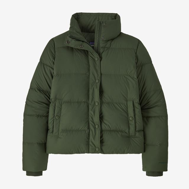 Patagonia Silent Down Jacket Torrey Pine Green