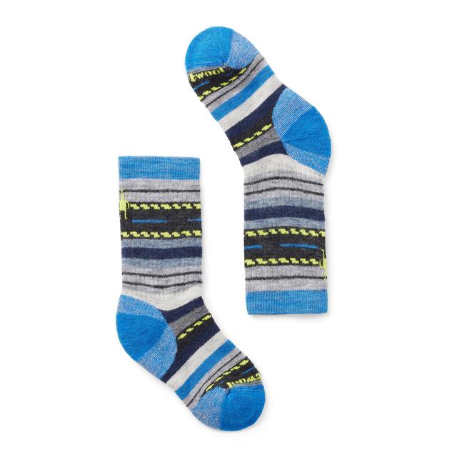 Smartwool Hike Margarita Crew Socks Laguna Blue