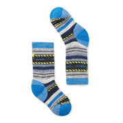 Smartwool Hike Margarita Crew Socks Laguna Blue