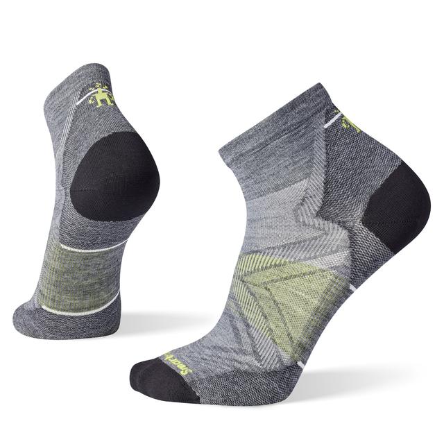 Smartwool Run Zero Cushion Ankle Socks Medium Gray