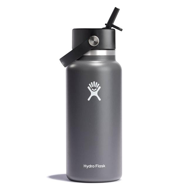 Hydro Flask 32 Oz Wide Flex Straw Cap Stone