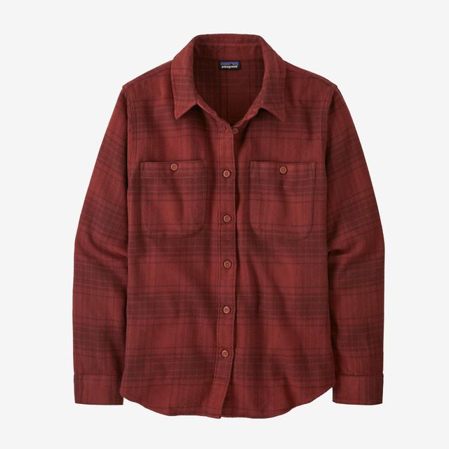 Patagonia Fjord Flannel Shirt Oxide Red