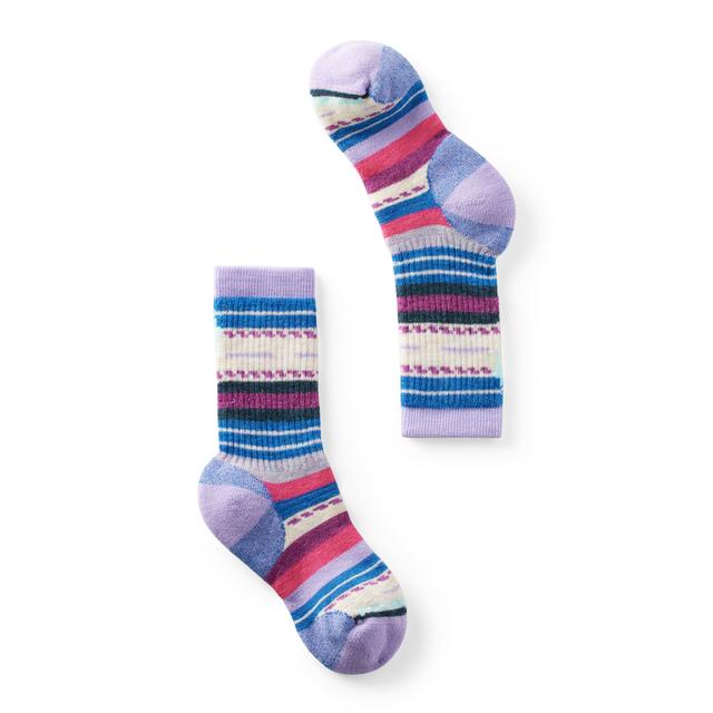 Smartwool Hike Margarita Crew Socks Ultra Violet