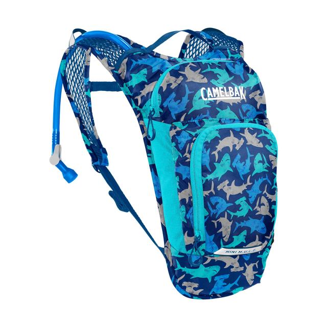 Camelbak Mini M.u.l.e. 50oz Hydration Pack With Crux 1.5l Sharks