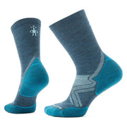 Smartwool Run Cold Weather Crew Socks Twilight Blue