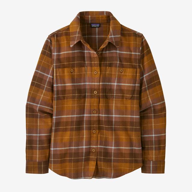 Patagonia Fjord Flannel Shirt Shelter Brown