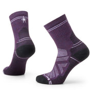 Smartwool Hike Light Cushion Mid Crew Socks Purple Iris