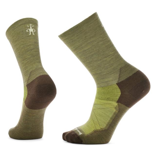 Smartwool Bike Zero Cushion Crew Socks Winter Moss