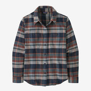 Patagonia Fjord Flannel Shirt Smolder Blue