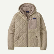 Patagonia Diamond Quilted Bomber Hoody Pumice