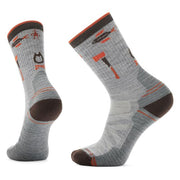 Smartwool Hike Camp Gear Crew Socks Light Gray