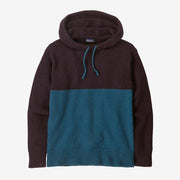 Patagonia Recycled Wool-blend Sweater Hoody Lagom Blue