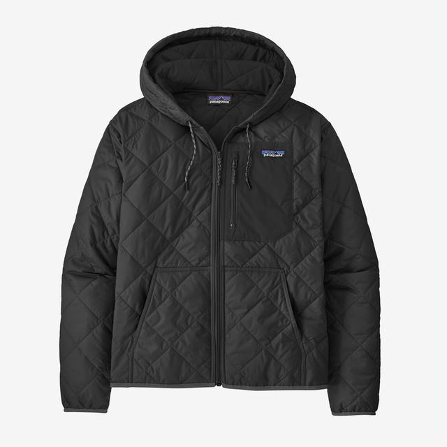 Patagonia Diamond Quilted Bomber Hoody Black