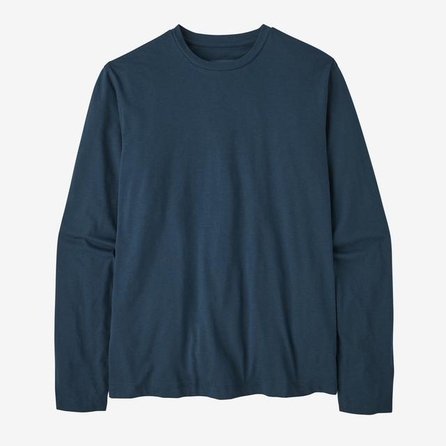 Patagonia L/s Essential Tee Tidepool Blue