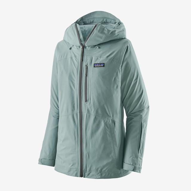 Patagonia Powder Town Jacket - Ski & Snowboard Jackets - Sleet Green - 31635 - Xxs Thermal Blue