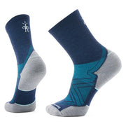 Smartwool Run Mid Crew Socks Deep Navy