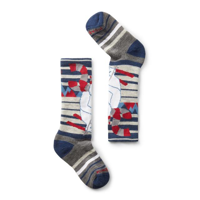 Smartwool Wintersport Yeti Pattern Over The Calf Socks Alpine Blue