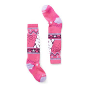 Smartwool Wintersport Polar Bear Pattern Over The Calf Socks Power Pink