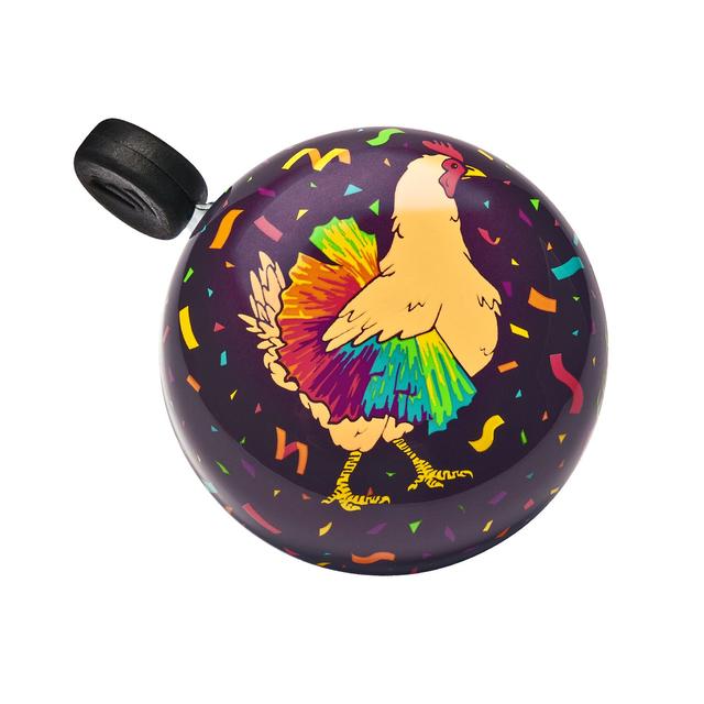 Electra Chicken Dance Domed Ringer Bike Bell Dark Purple