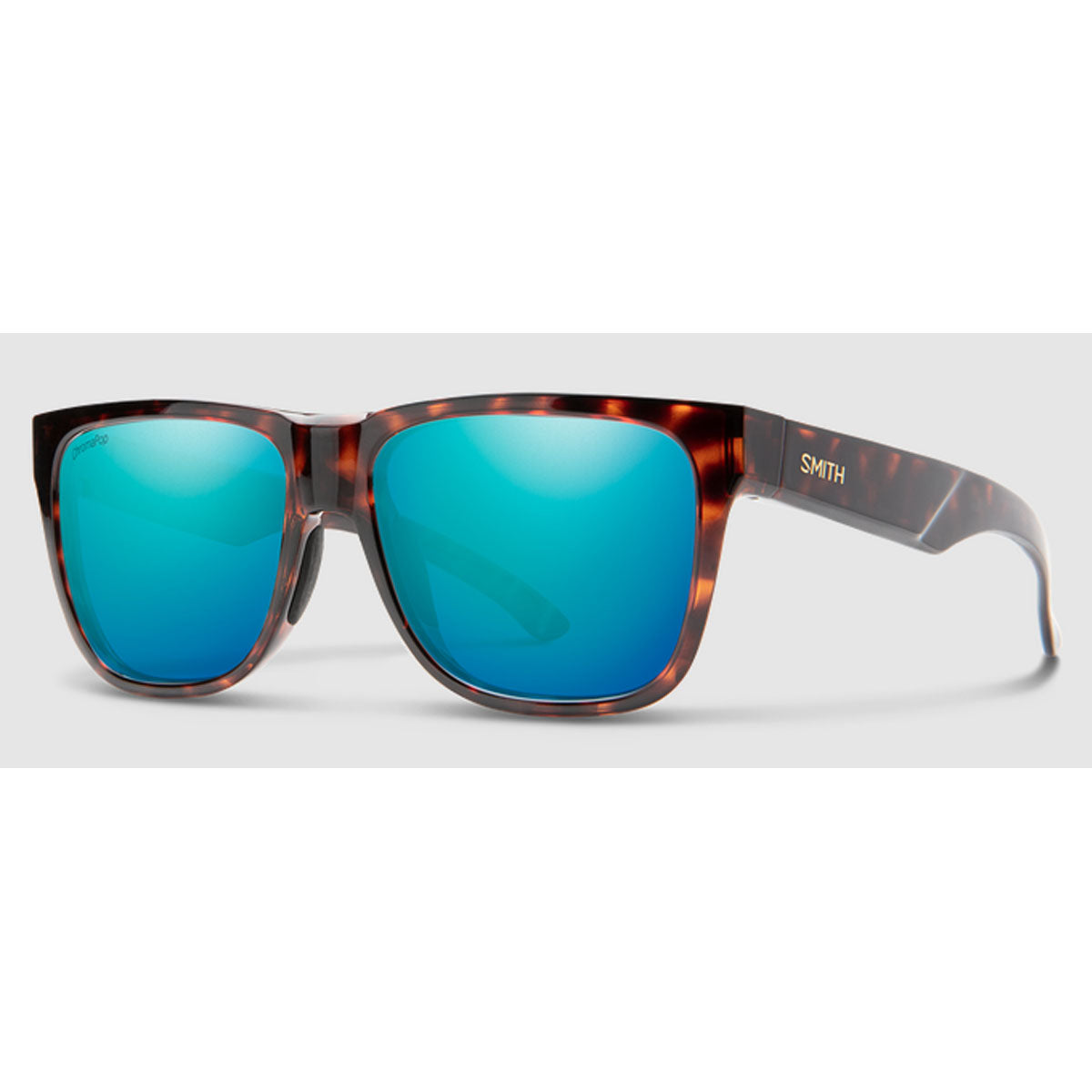 Smith Lowdown 2 Tortoise + ChromaPop Polarized Opal Mirror Lens