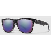 Smith Lowdown 2 Matte Black Marble + ChromaPop Polarized Violet Mirror Lens